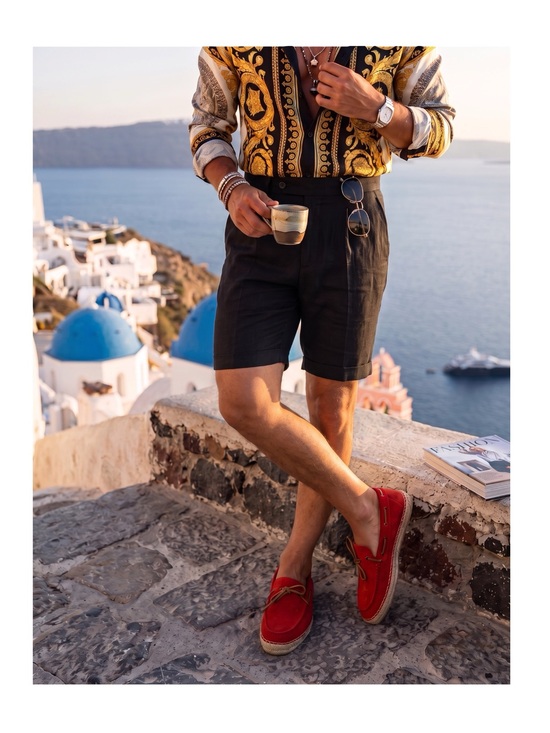 Hanks Brand ? Alpargatas Max Naranja Boat Shoe Espadrille ? Orange Suede ? 42 main image 7